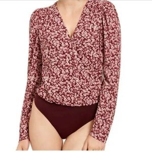 Floral Blouse | Bodysuit | Ash & Violet | XL